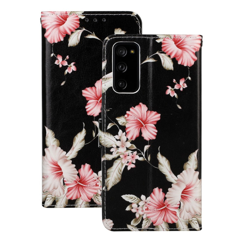 Pattern Printing Samsung Galaxy S20 FE cover - Pink Flower