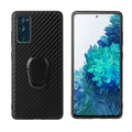 Case with Ringholder for Samsung Galaxy S20 FE - Carbon Fiber Texture