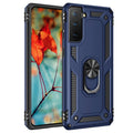 Samsung Galaxy S21 4G, 5G case with a ring holder - Blue — Samsung
