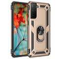 Samsung Galaxy S21 4G, 5G case with a ring holder - Gold