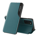 View Window Flip Cover for Samsung Galaxy A32 5G - Green