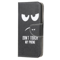 Wallet Cover for Samsung Galaxy A32 5G - Don't Touch My Phone