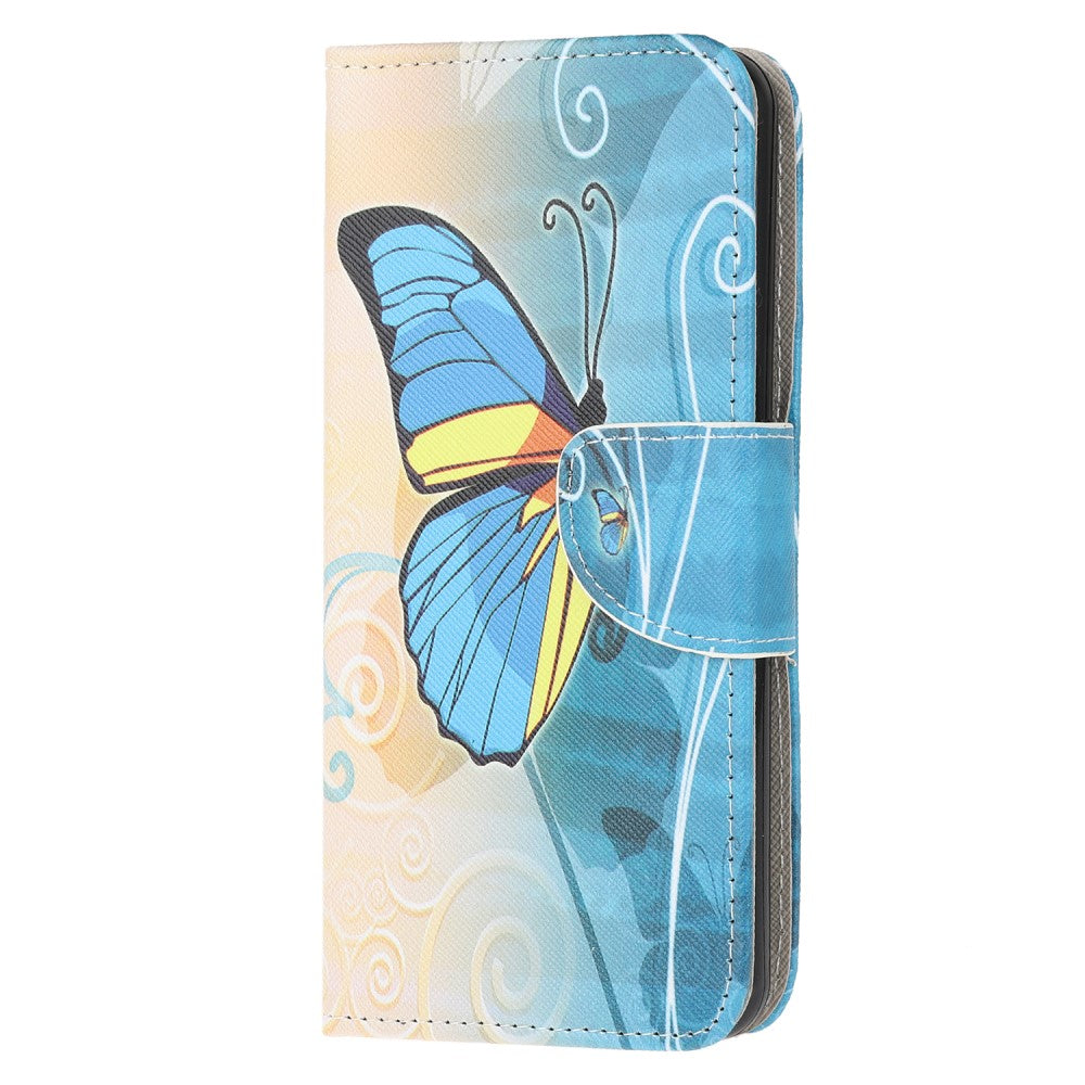 Wallet Cover for Samsung Galaxy A52 4G/5G & A52s 5G - Blue Butterfly — Wallet