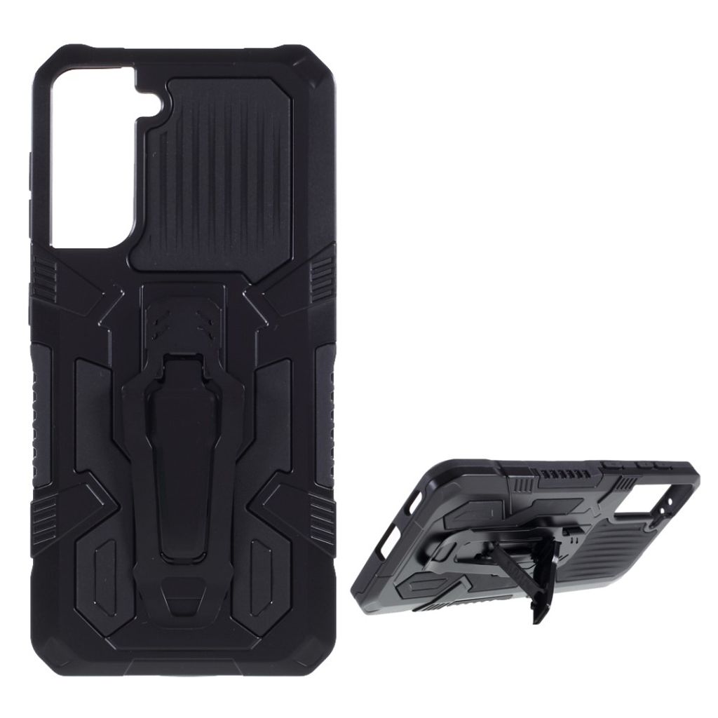 Samsung Galaxy S21 Plus 5G case with a stand - Black