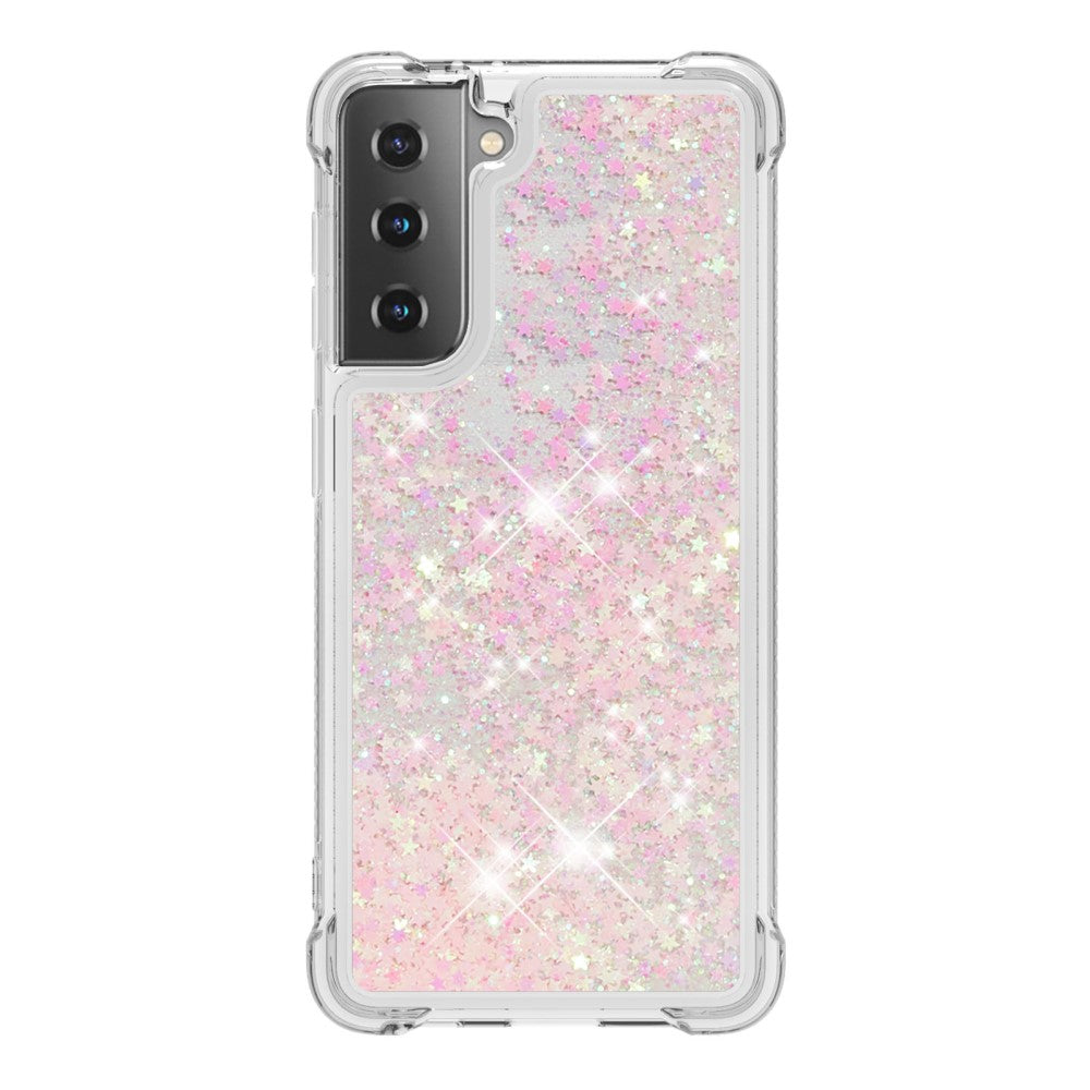 Samsung Galaxy S21 Dynamic Quicksand Case - Pink — Samsung