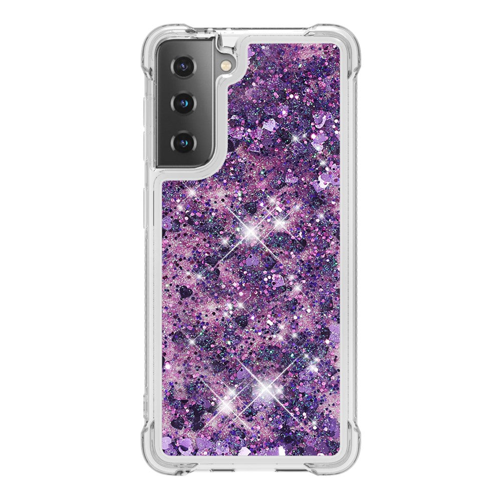 Samsung Galaxy S21 Dynamic Quicksand Case - Purple — Samsung