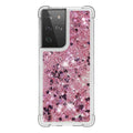 Samsung Galaxy S21 Ultra Dynamic Quicksand Case - Red