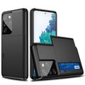 Samsung Galaxy S21 Ultra Case with Card holder - Black — Samsung