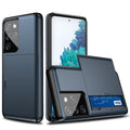 Samsung Galaxy S21 Ultra Case with Card holder - Blue