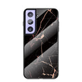 Samsung Galaxy S21 Marble Case - Black/Gold