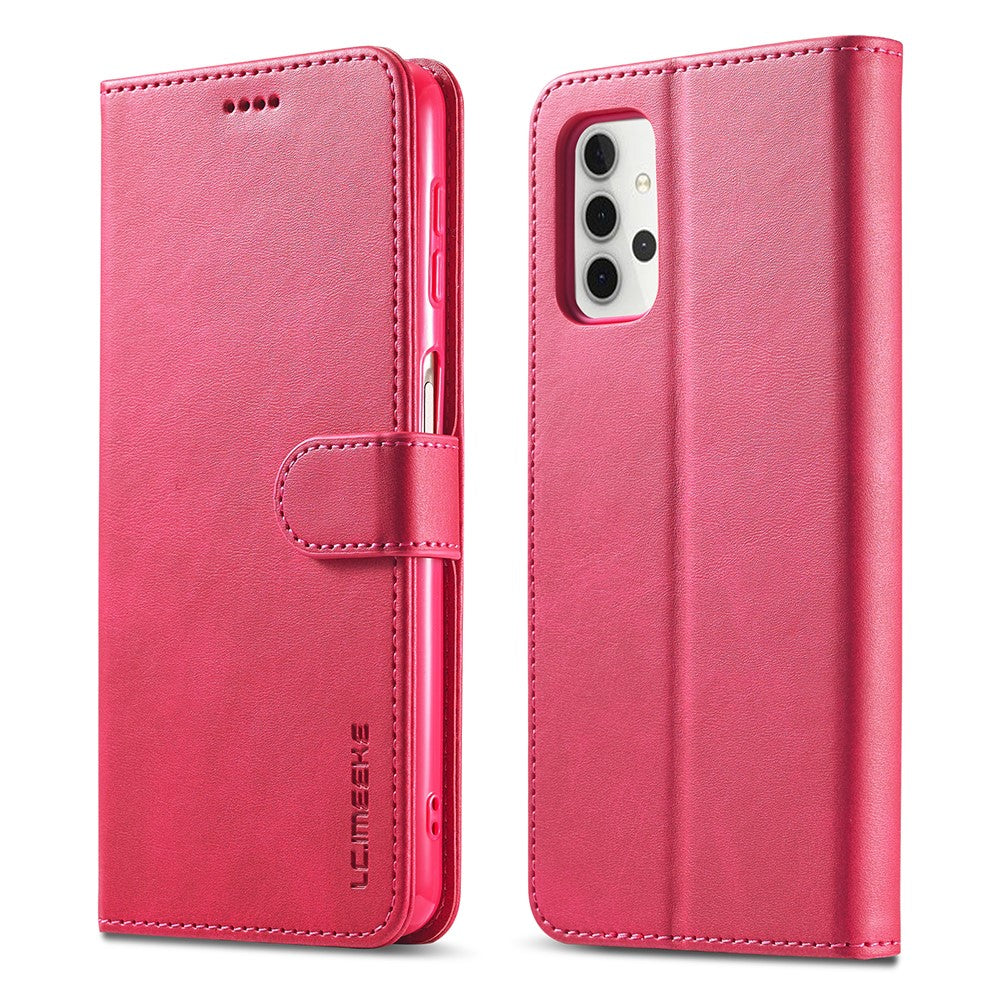 LC.IMEEKE Wallet Cover for Samsung Galaxy A32 5G - Pink — LC.IMEEKE