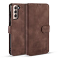 DG.MING Samsung Galaxy S21 4G, 5G cover - Coffee