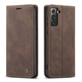 CASEME 013 Cover for Samsung Galaxy S21 FE - Coffee