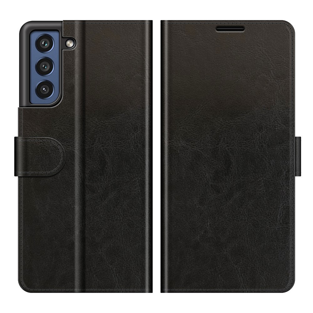Crazy Horse Cover for Samsung Galaxy S21 FE - Black — Crazy