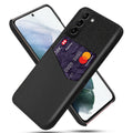 Case with Card Holder for Samsung Galaxy S21 FE - Black