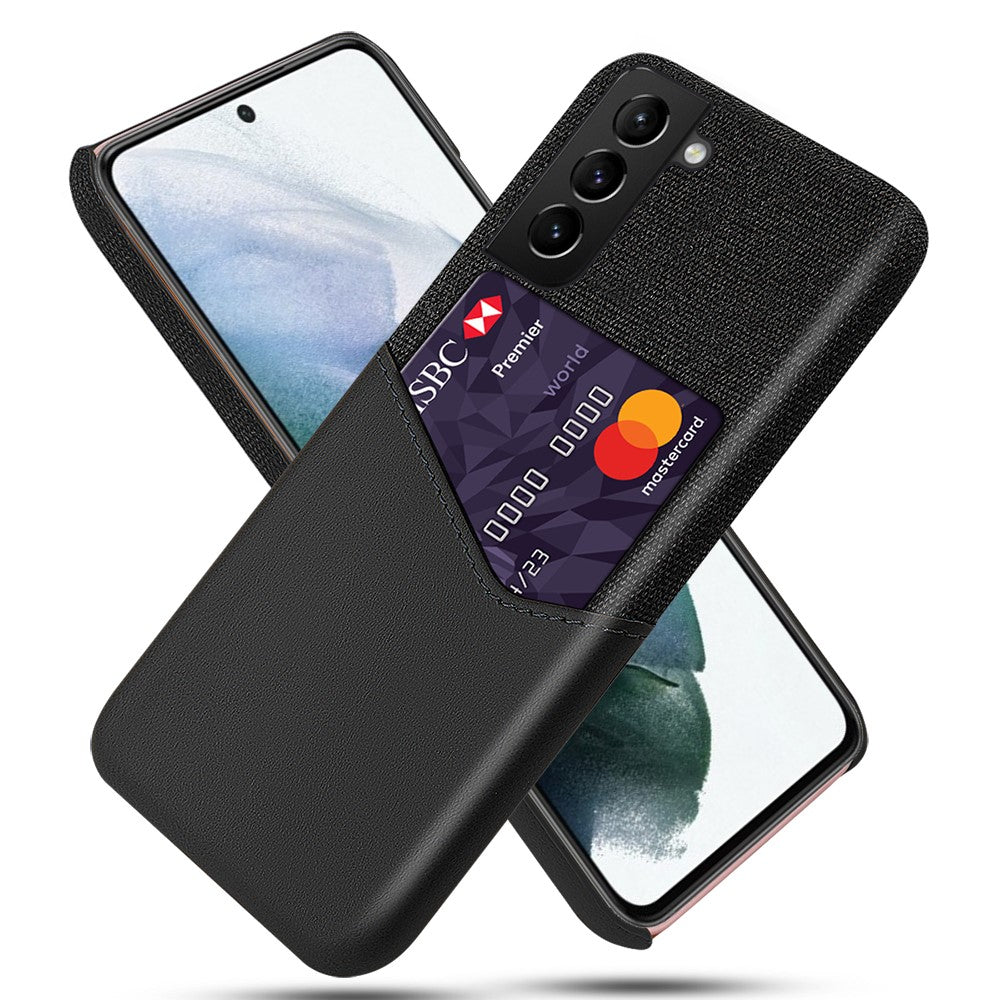 Case with Card Holder for Samsung Galaxy S21 FE - Black