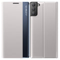 Samsung Galaxy S21 FE view cover with a stand - Gray — Samsung
