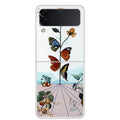 Samsung Galaxy Z Flip3 5G smartphone case - Butterfly Flower