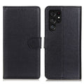 Samsung Galaxy S22 Ultra 5G wallet cover - Black
