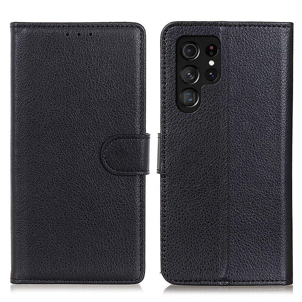 Samsung Galaxy S22 Ultra 5G wallet cover - Black