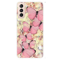 Samsung Galaxy S22 5G TPU case - Pink Butterfly — Samsung