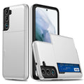 Samsung Galaxy S22 plus 5G case with a card holder - Silver