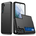 Samsung Galaxy S22 plus 5G case with a card holder - Black