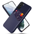 KSQ Samsung Galaxy S22 5G case with a card holder - Blue — KSQ