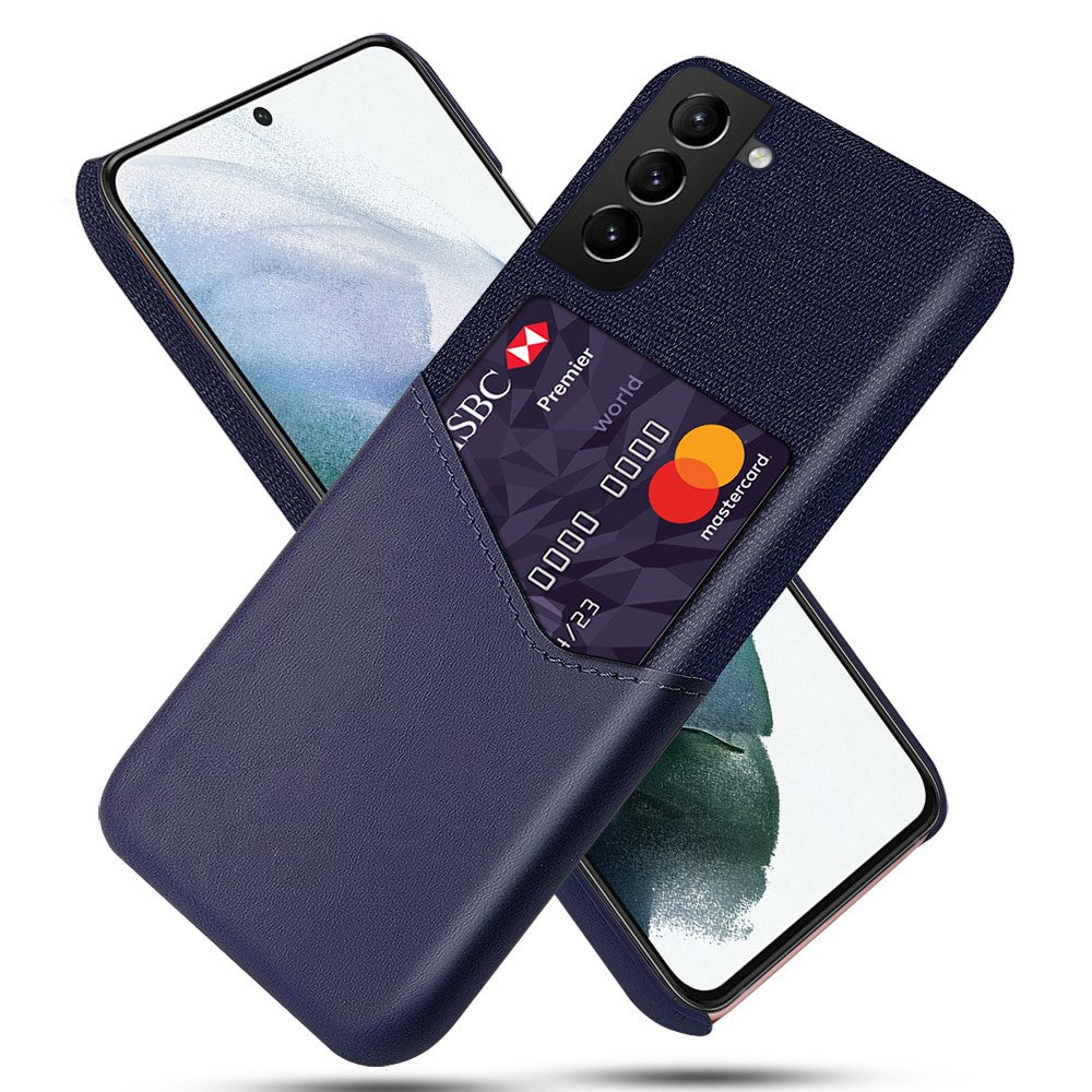 KSQ Samsung Galaxy S22 5G case with a card holder - Blue — KSQ