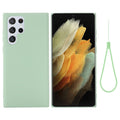 Samsung Galaxy S22 Ultra 5G silicone case - Green — Samsung
