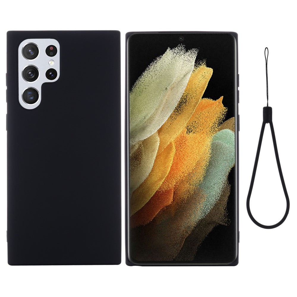 Samsung Galaxy S22 Ultra 5G silicone case - Black — Samsung