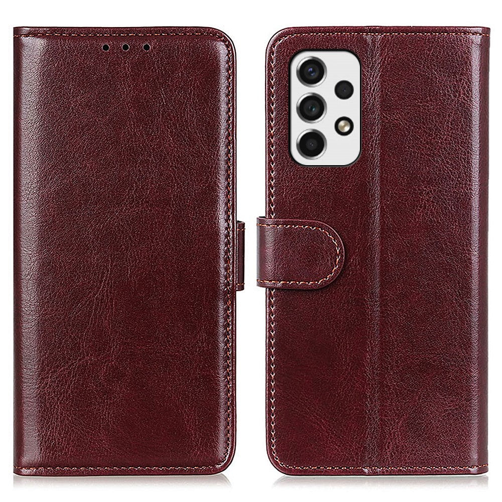 Samsung Galaxy A53 5G wallet cover - Brown — Samsung