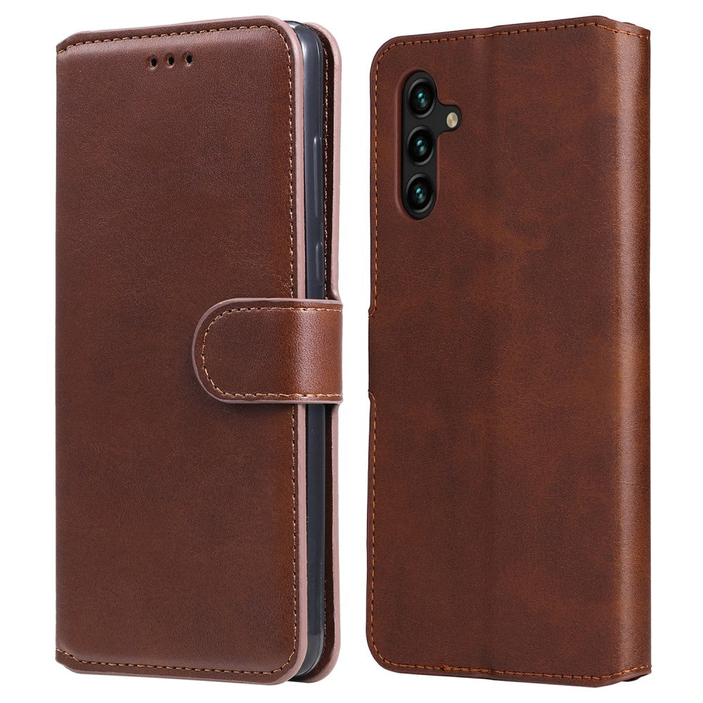 Samsung Galaxy A13 5G/ A04s 4G Classic Stand Flip cover - Brown — Samsung