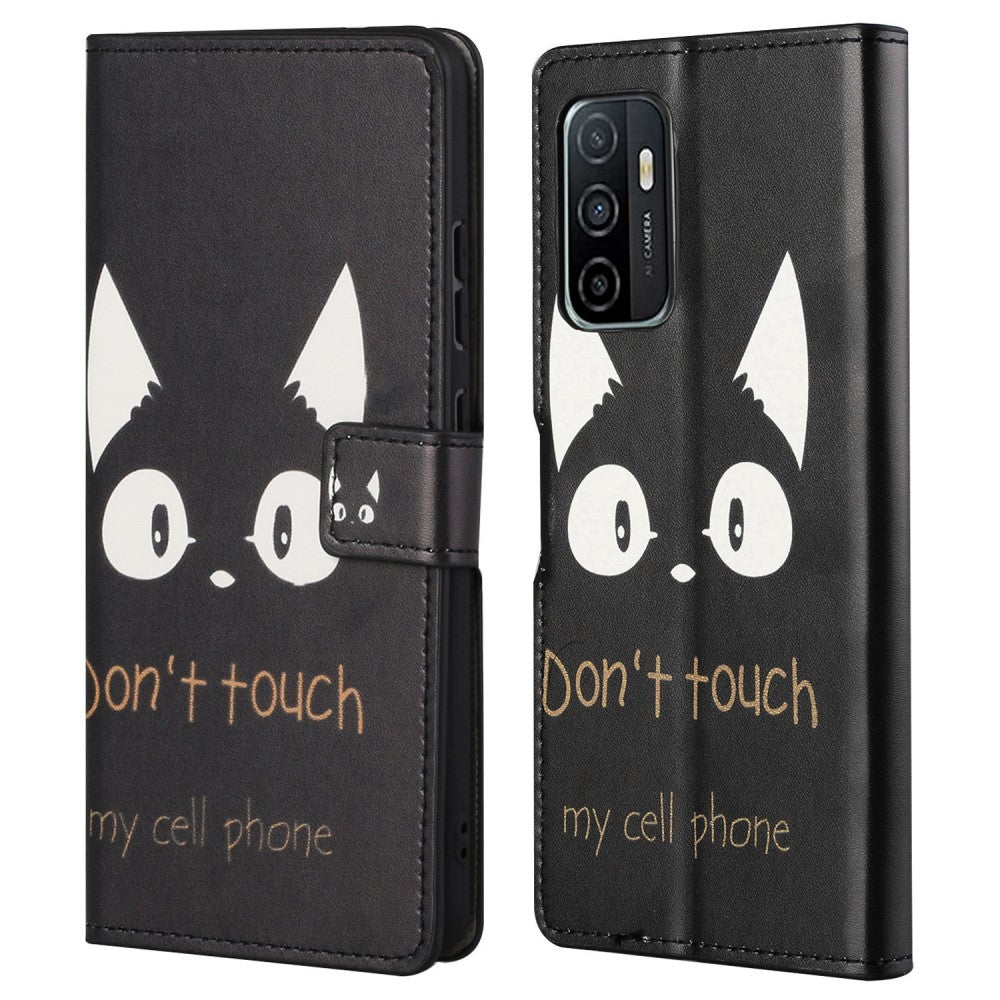 Samsung Galaxy A33 5G wallet cover - Don't Touch My Cell Phone — Samsung