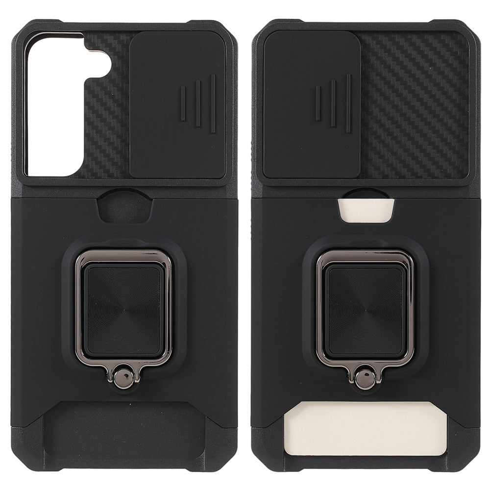 Samsung Galaxy S22 5G case with a card holder - Black — Samsung