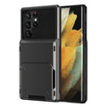 Samsung Galaxy S22 Ultra 5G case with a card holder - Gray