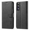 LC.IMEEKE Samsung Galaxy S22 5G wallet cover - Black — LC.IMEEKE