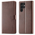 LC.IMEEKE Samsung Galaxy S22 Ultra 5G cover - Dark brown — LC.IMEEKE
