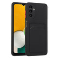 Samsung Galaxy A13 5G/ A04s 4G Case with Card Holder - Black