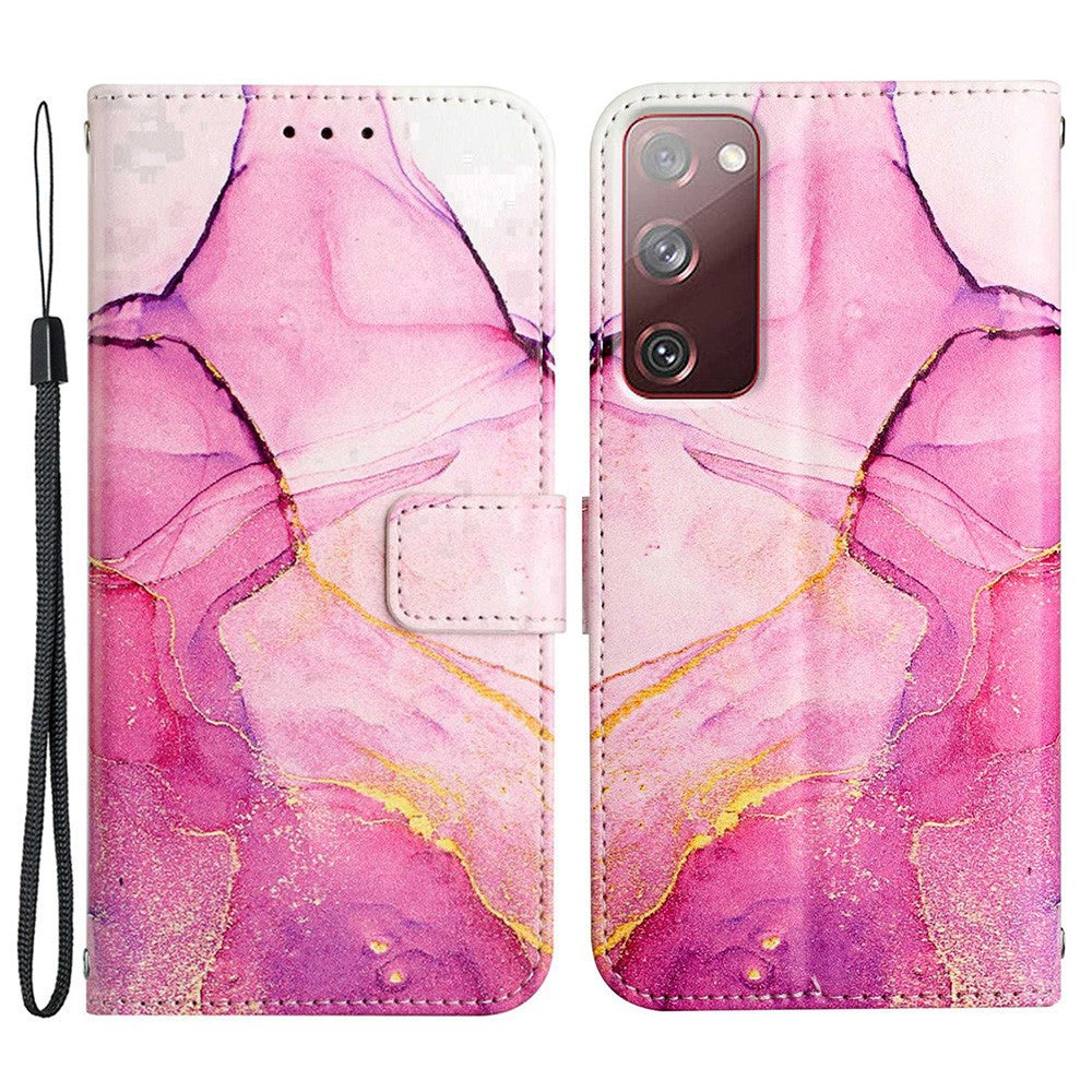 YB Pattern Printing Series-5 Samsung Galaxy S20 FE cover - Pink — YB
