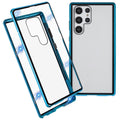Samsung Galaxy S22 Ultra 5G case in tempered glass - Blue — Samsung