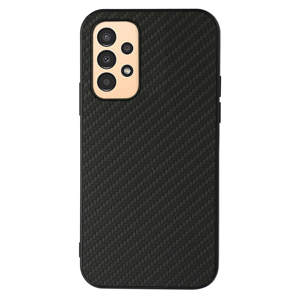 Carbon Fiber Texture Samsung Galaxy A13 4G case - Black — Carbon