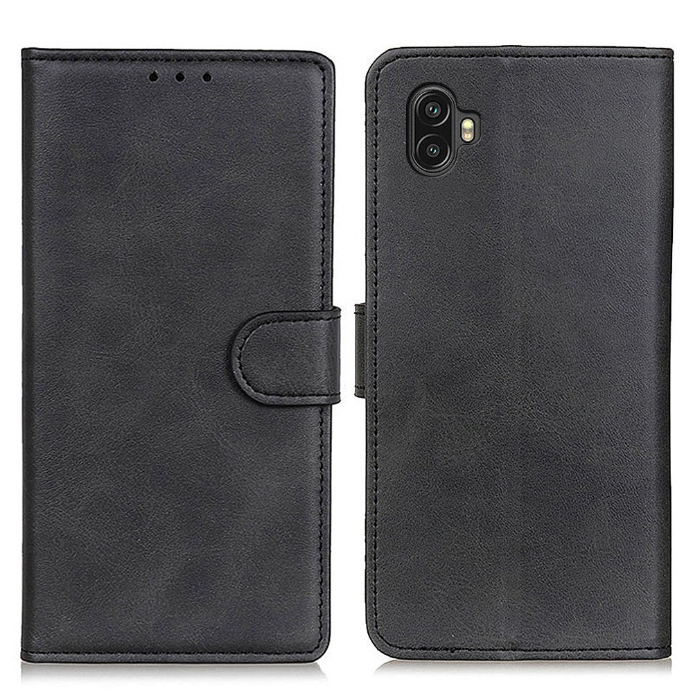 Samsung Galaxy Xcover 6 Pro Full Coverage wallet cover - Black — Samsung
