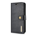 DG.MING Wallet Cover2-i-1 Split Leather for Samsung Galaxy S8 Plus - Black — DG.MING