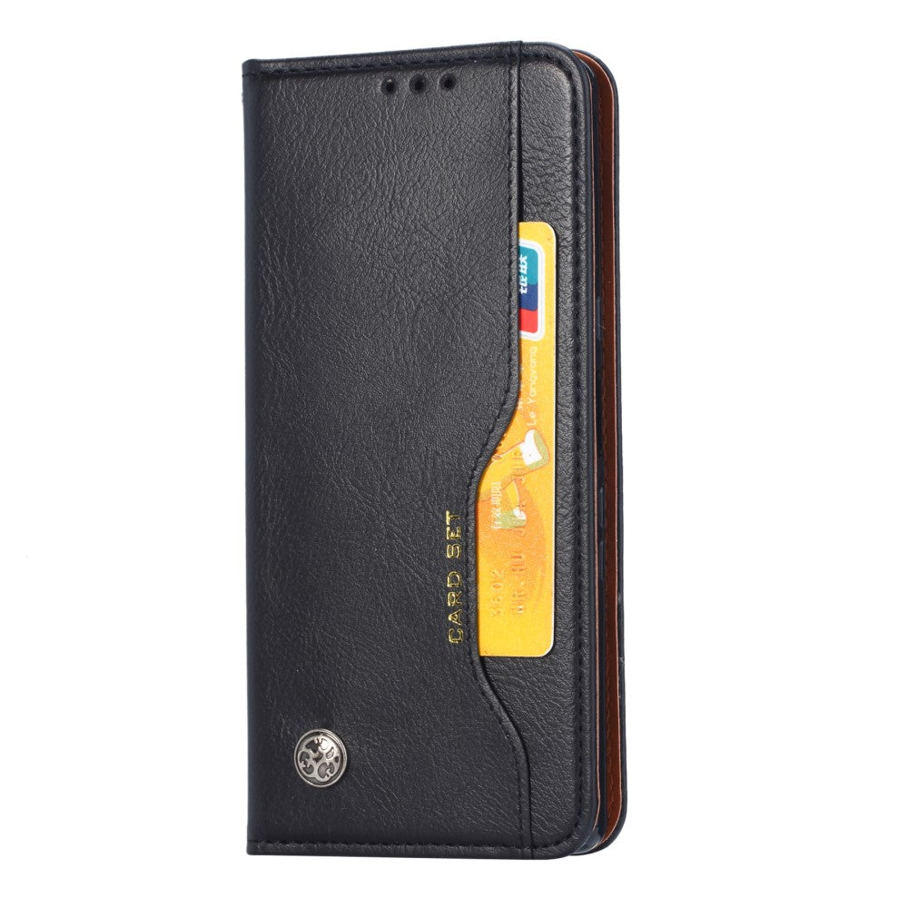 Cover with Cardslots for Sony Xperia 5 - Black — Övrigt