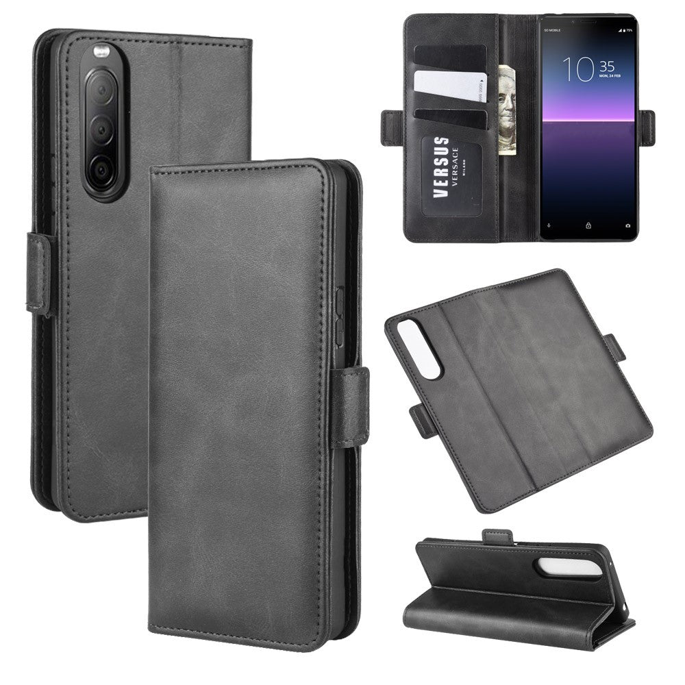 Classic Wallet Cover for Sony Xperia 10 II - Black — Classic