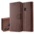 LC.IMEEKE Cover for Huawei P20 Lite & Nova 3e - Brown
