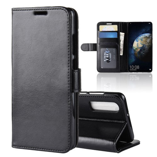 Crazy Horse Cover for Huawei P30 - Black