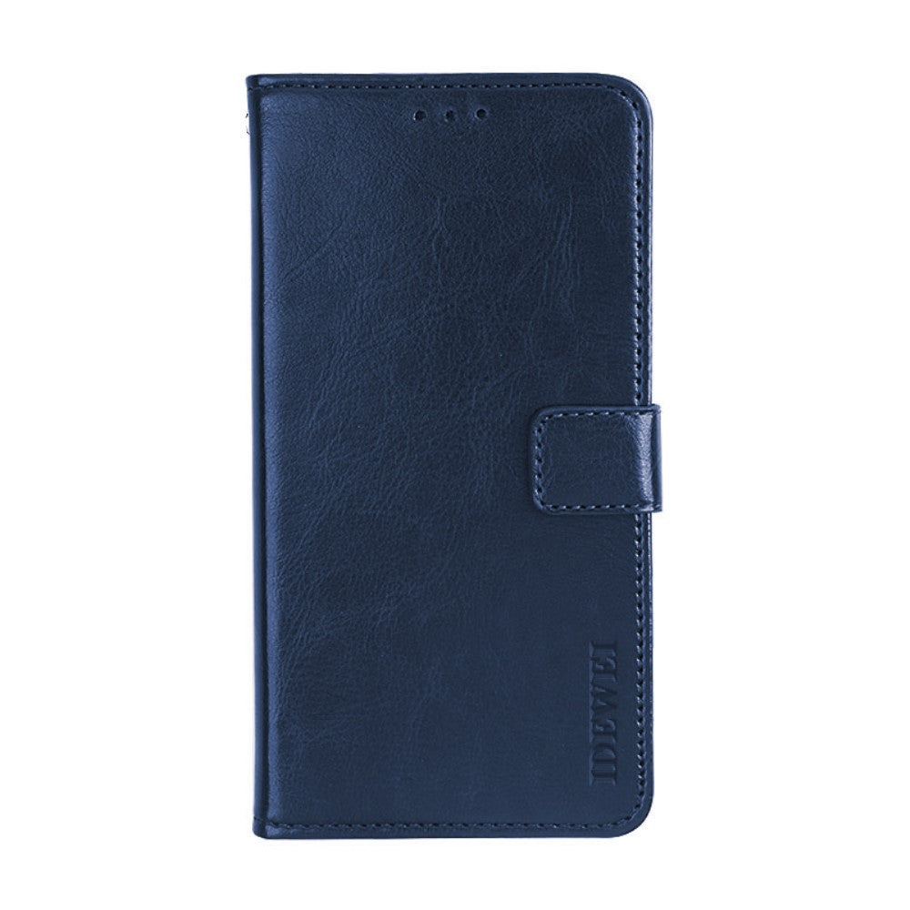 IDEWEI Motorola Moto G30 Leather Texture cover - Dark blue
