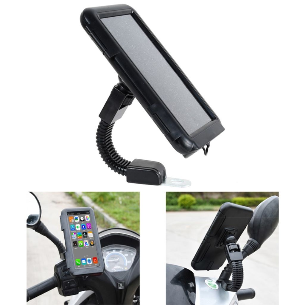 Waterproof S2102 Mobile Holder for Bicycle/MC - Black — Waterproof